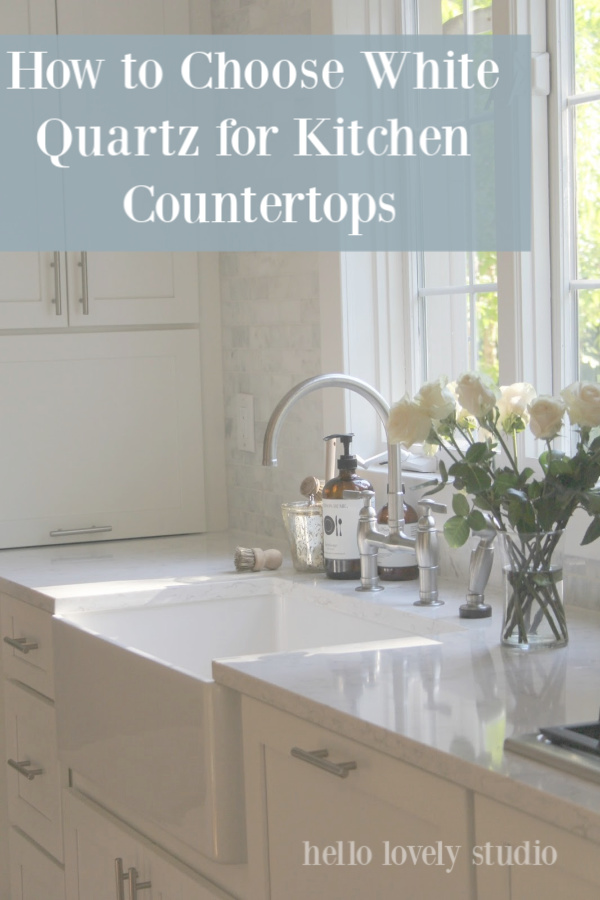 How To Choose The Right White Quartz For Kitchen Countertops Hello Lovely