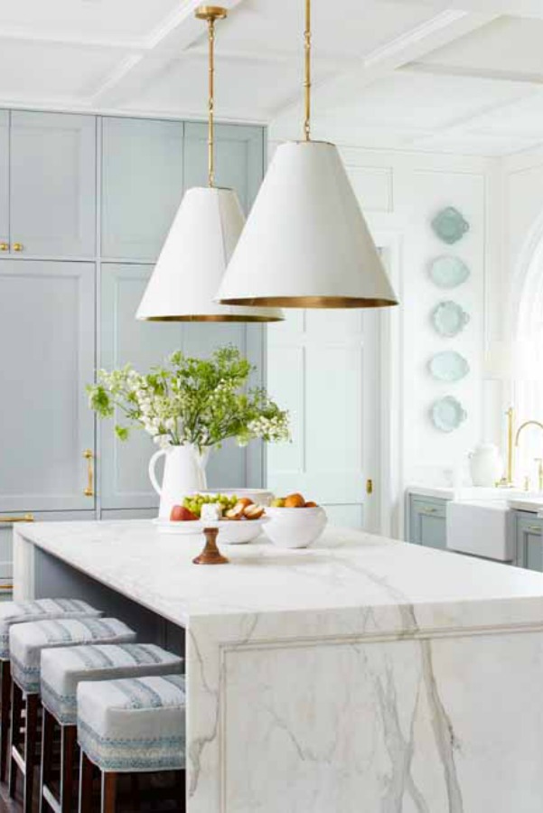 How to Pull Off a Powder Blue Kitchen
