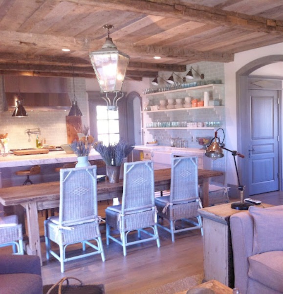 Kitchen. Breathtaking French cottage in Utah by Desiree Ashworth of Decor de Provence. French country interior design inspiration awaits in this house tour with rustic decor, Gustavian influences, and European country charm! #frenchcottage #frenchcountry #interiordesign