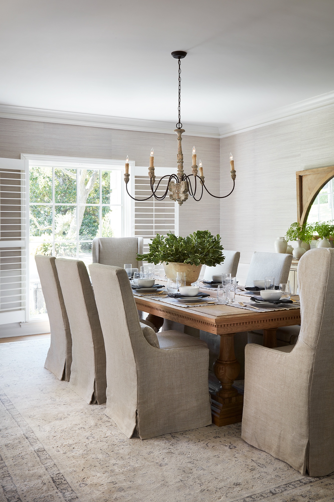 Fixer Upper Episode With French Country: Club House Dining Room