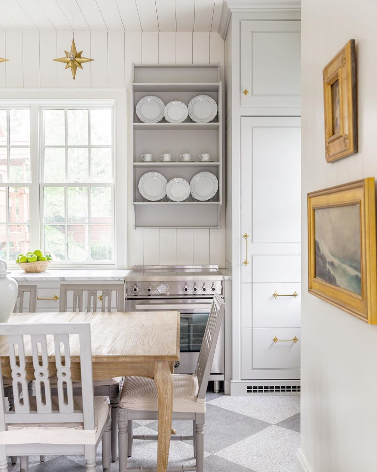 11 White Kitchen Design Ideas to Add Cozy Factor - Hello Lovely