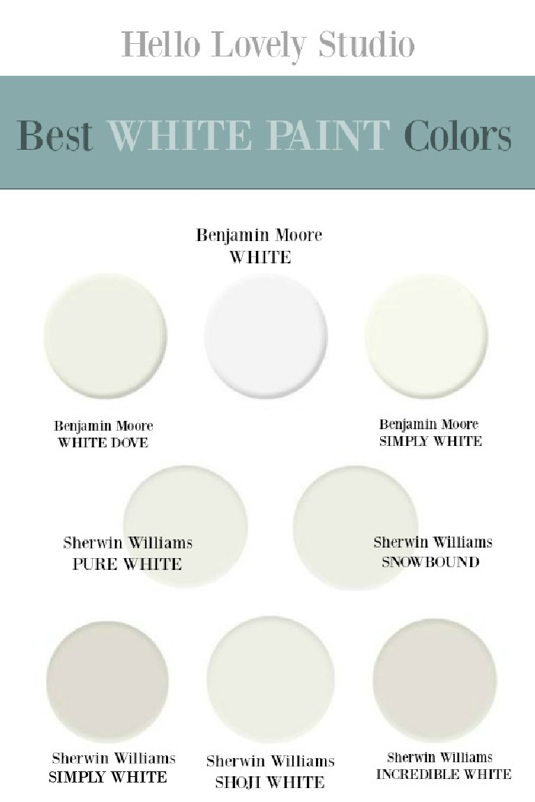 Stunning White Paint Colors: Try These 6 Designer Favorites Now ...