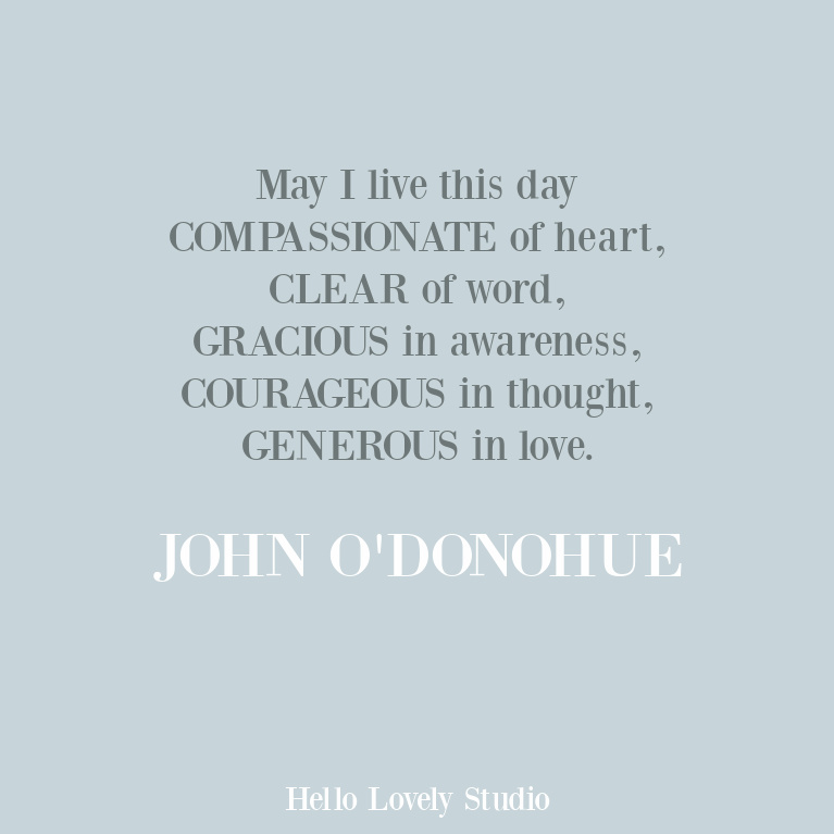 John O'Donohue inspirational prayer and blessing quote. #inspirationalquotes #johnodonohue #prayers