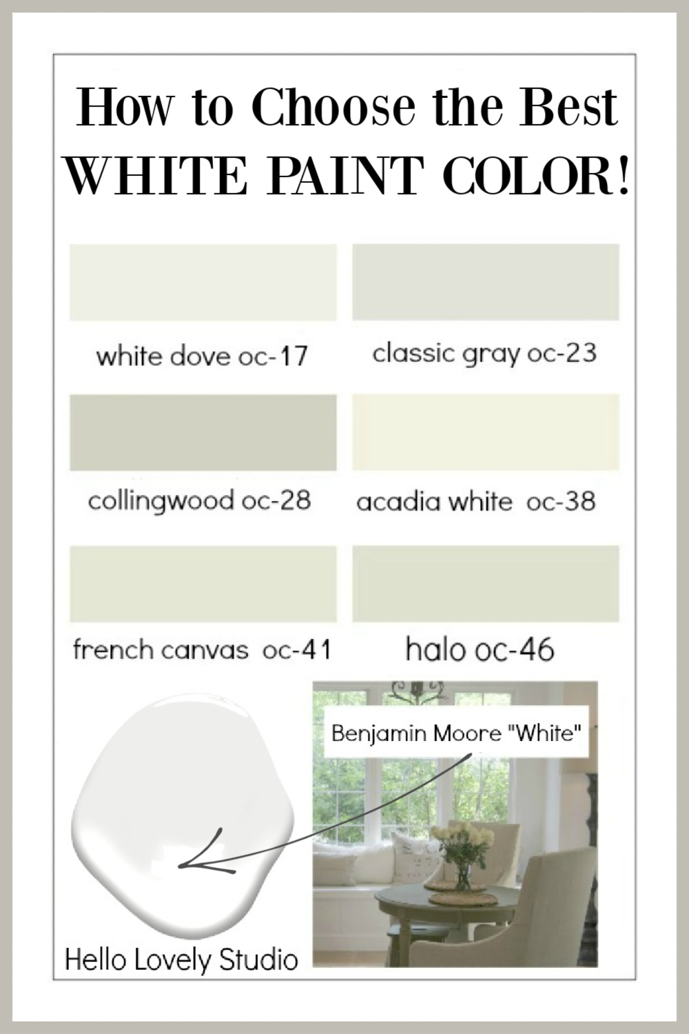 How to Choose the Best White Paint Color for Interiors – Simply2moms
