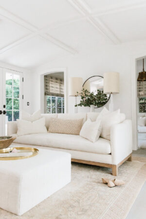 Beautiful White Sofas for Living Room Inspiration - Hello Lovely