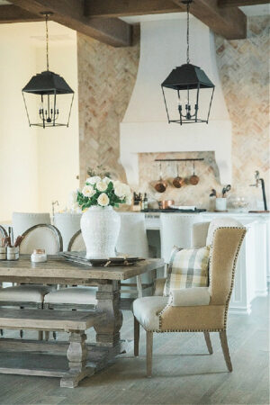 Rustic Elegant French Farmhouse Dining Ideas Now! - Hello Lovely