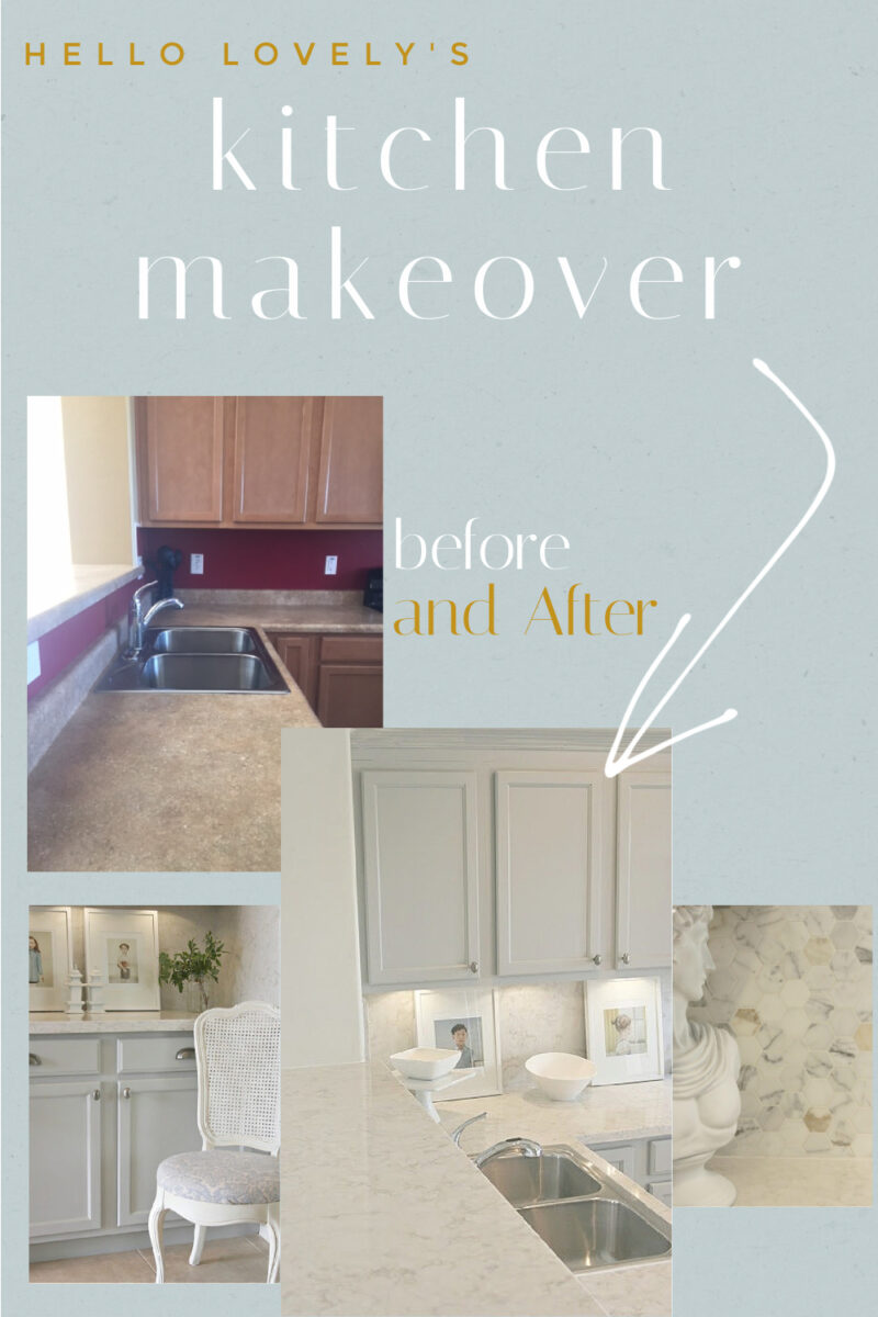 Before & After: Hello Lovely's Kitchen Makeover - Hello Lovely