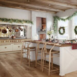 0001 Christmas French Country Kitchen Bespoke Latelier Paris La Brittany 2 150x150 