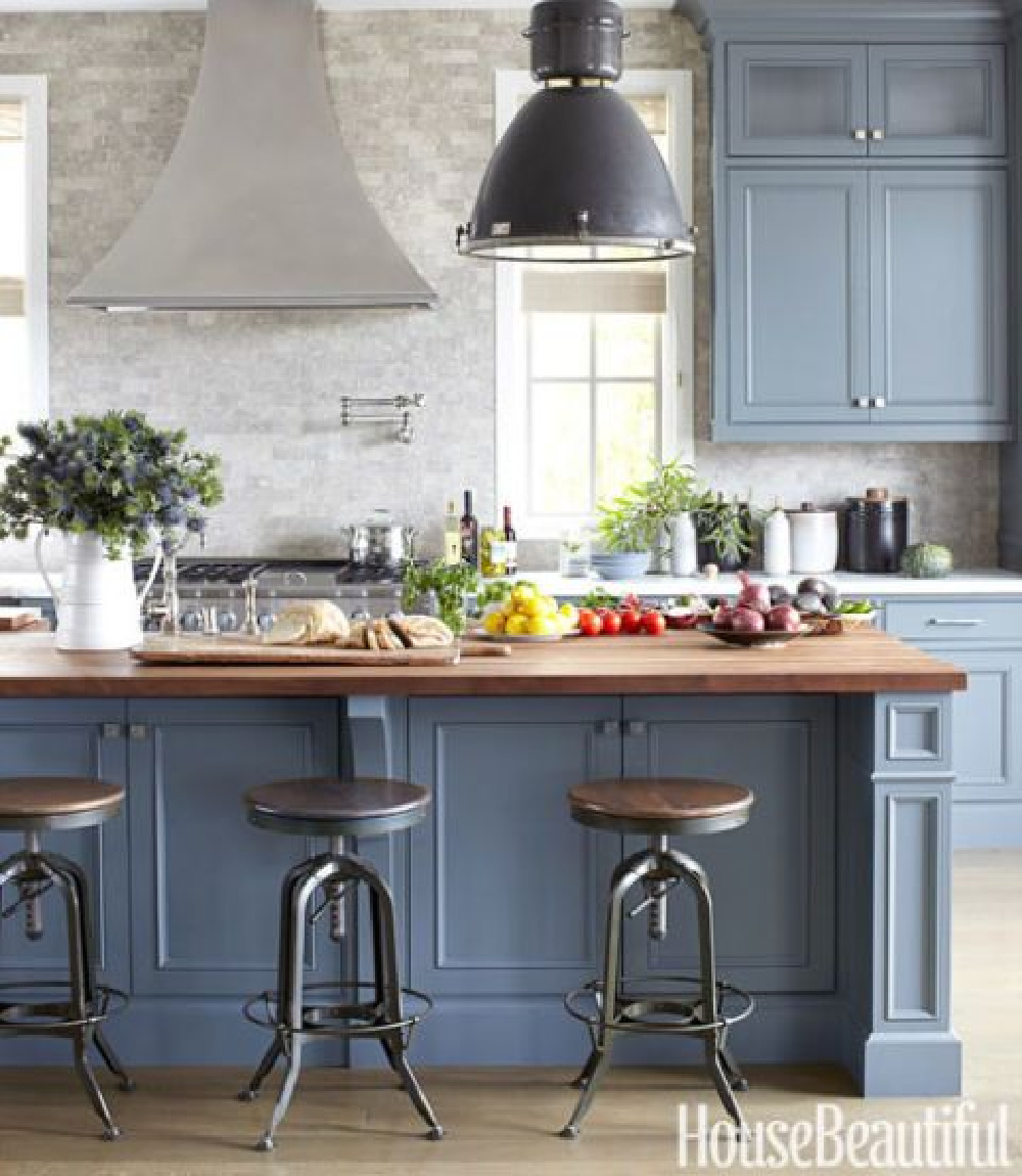 Blue and White Kitchen Decor Inspiration {40 GORGEOUS Ideas Now} - Hello  Lovely