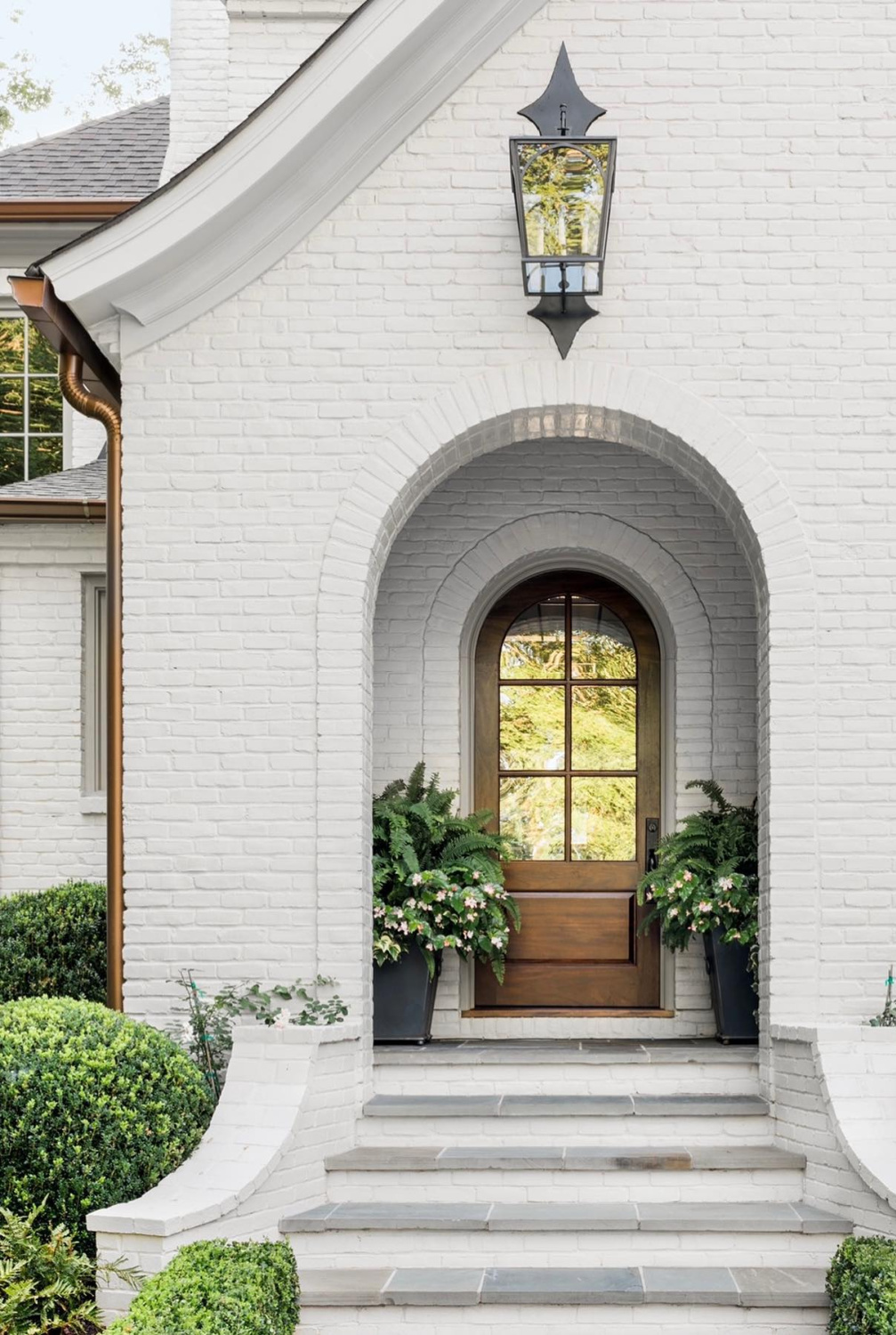 Gorgeous White Homes + White Exterior Paint Colors To Try Now! - Hello  Lovely
