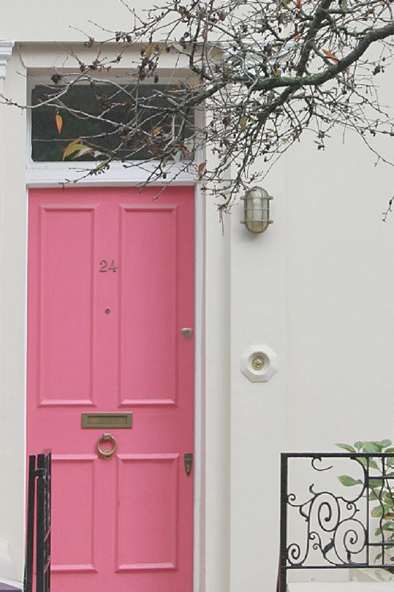 Front Door Paint Colors: Notting Hill Photos! - Hello Lovely