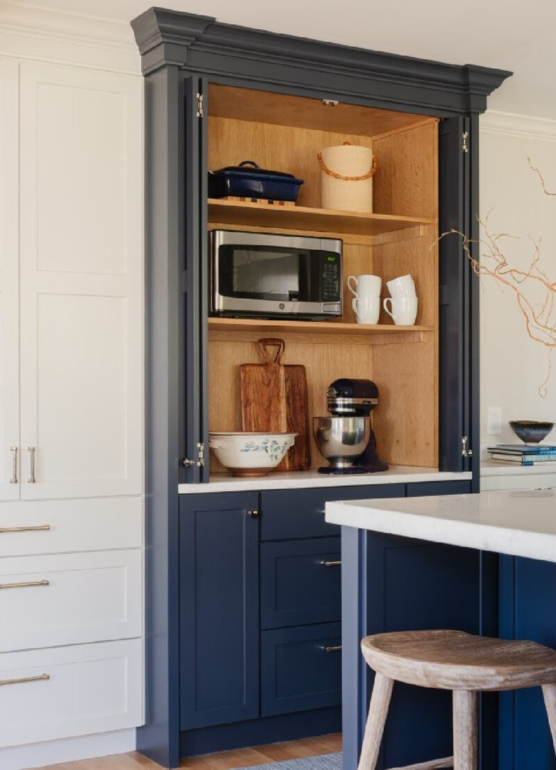 Considering a Blue Kitchen Renovation? - Hello Lovely