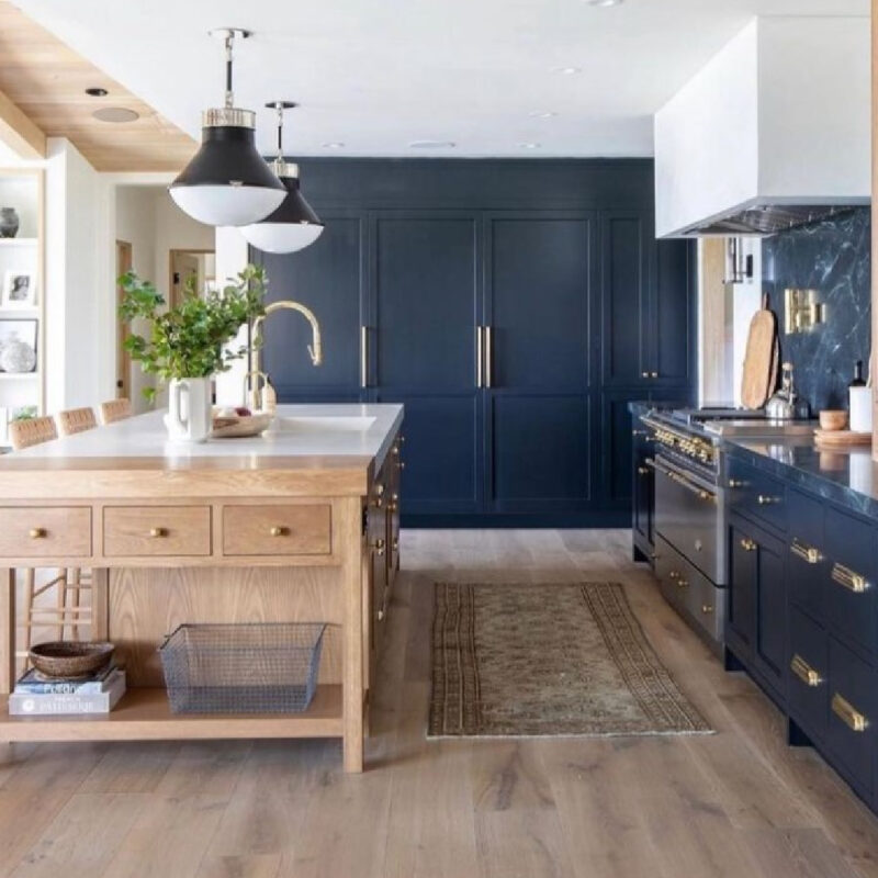 Which Blue Kitchen Cabinet Color is Your Fav? - Hello Lovely
