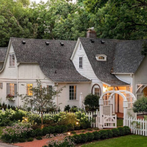 Pretty White Houses & Pale Exterior Inspiration - Hello Lovely