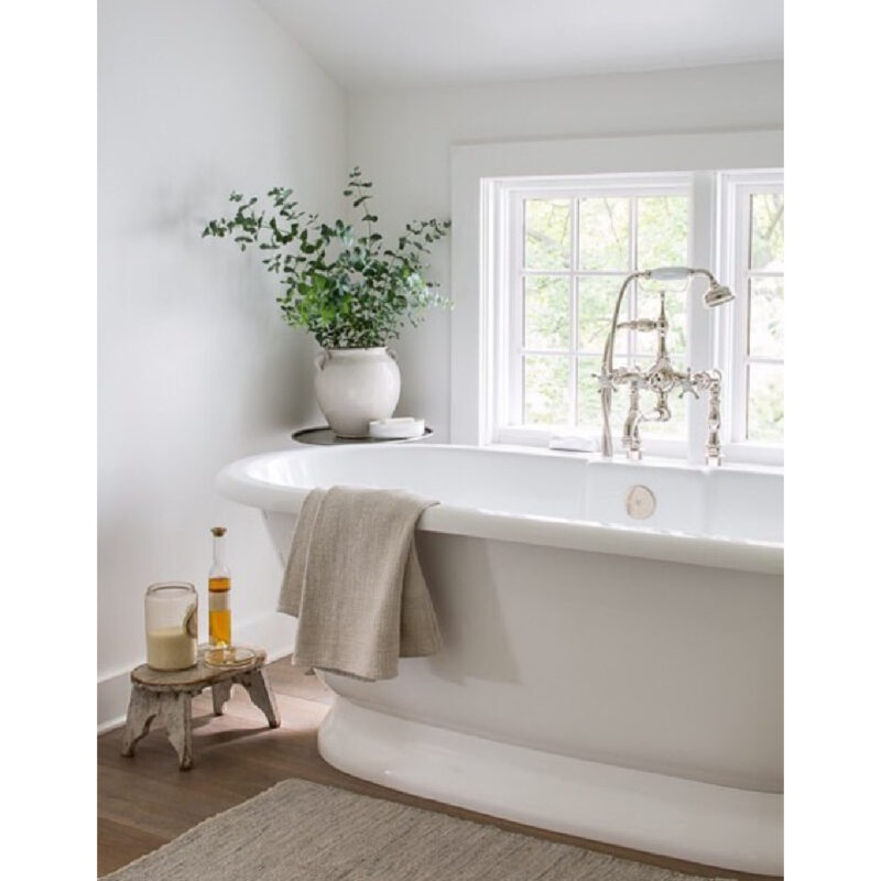 Decorating With Classic White Country Simplicity - Hello Lovely