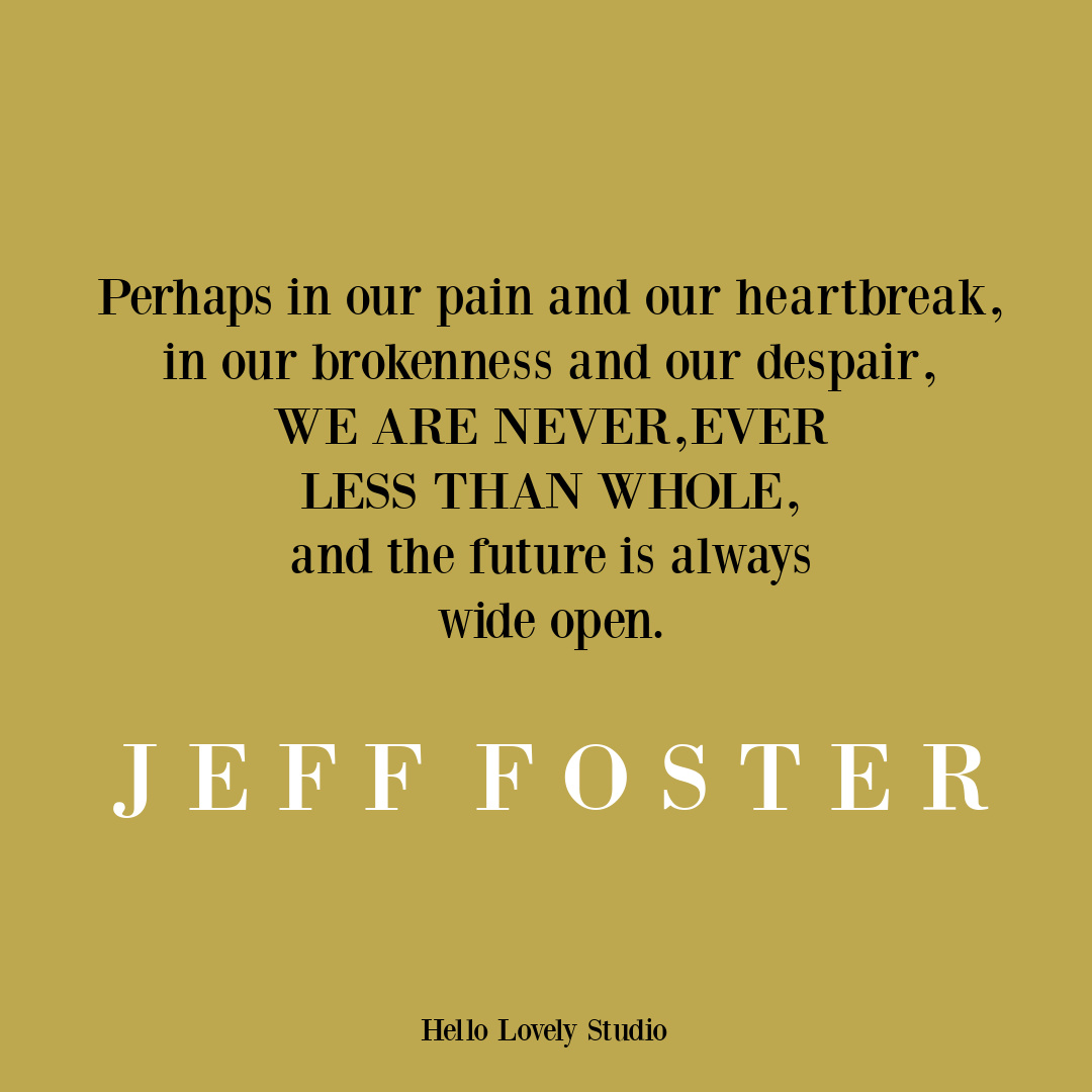 Jeff Foster struggle quote on Hello Lovely Studio. #jefffoster #spiritualformation