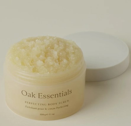Oak Essentials Perfecting Body Scrub, Jenni Kayne. #oakessentials