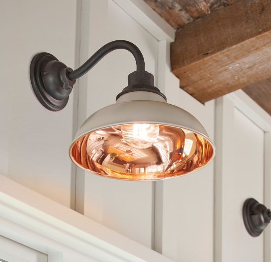 Carson wall sconce, Rejuvenation.