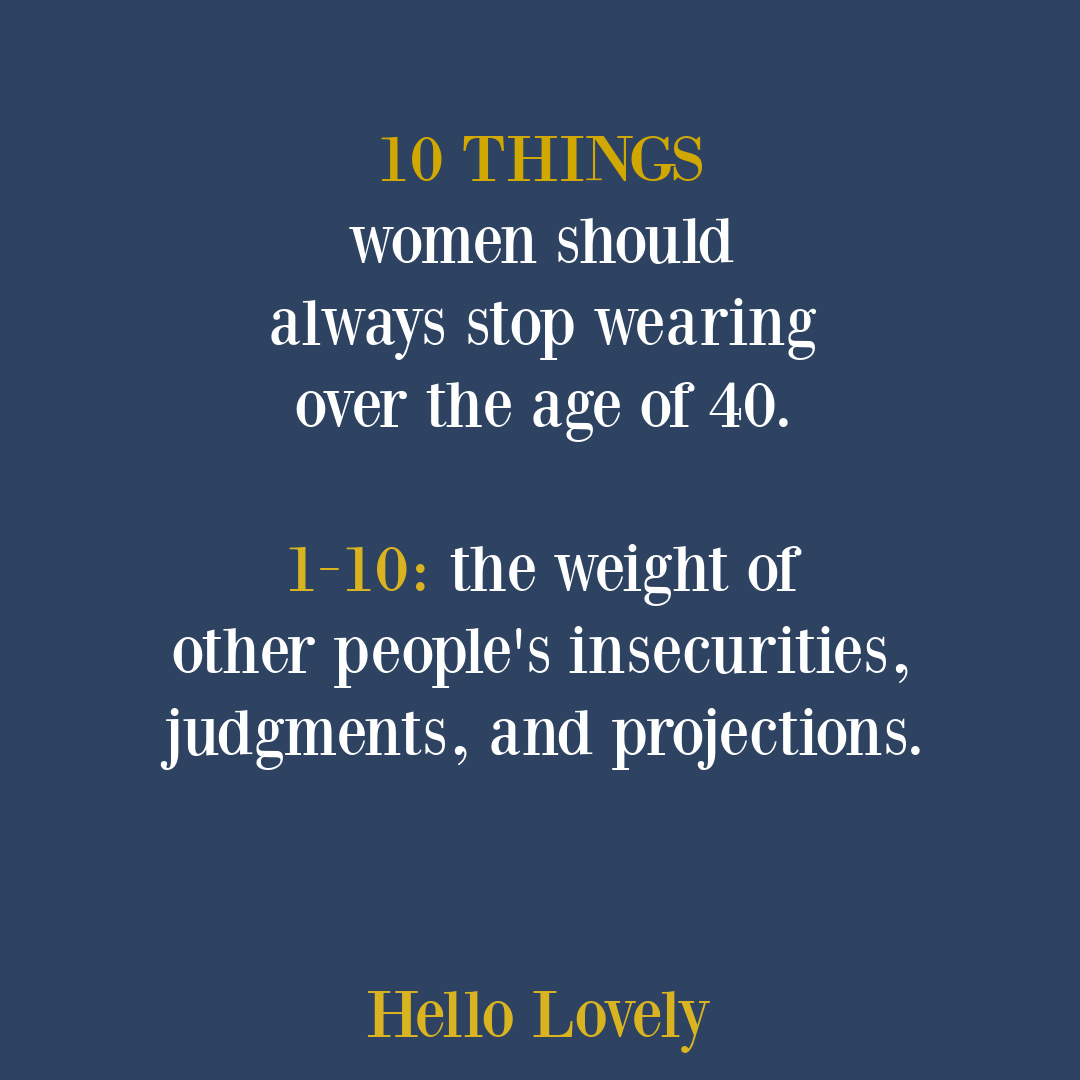 Feminist quote about beauty and fashion over 40 on Hello Lovely Studio. #feministquotes #fashionover40