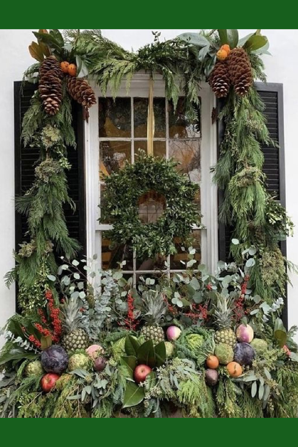 Schumacher1889. Christmas decorating with citrus, greenery, and old fashioned charm. #holidaydecor